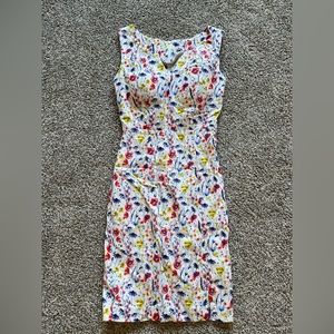 Designer Korean Floral Dress
